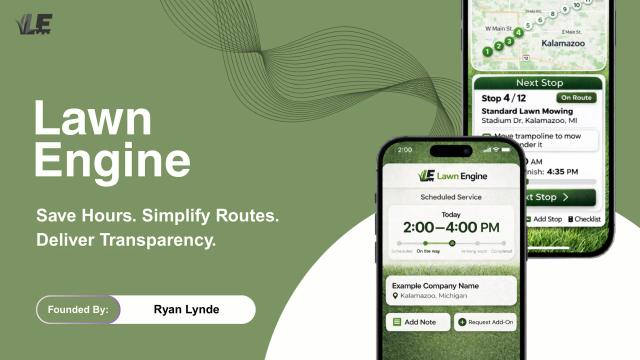 Lawn Engine - Save Hours. Simplify Routes. Deliver Transparency.